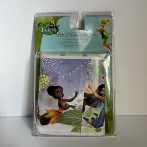 DISNEY FAIRIES TINKERBELL Removable Wall Border Peel & Stick Border 5"x 15'